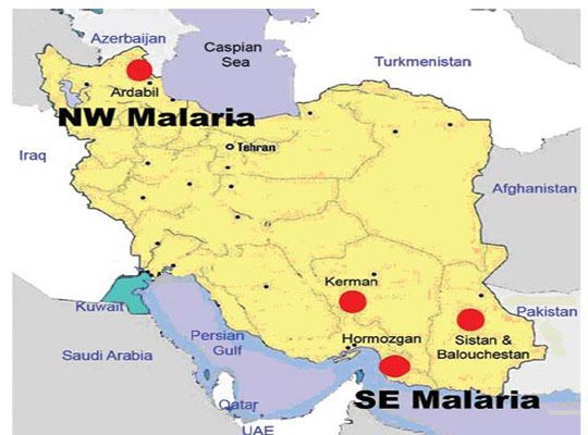 Publication of an article on the temporal and spatial distribution of malaria vectors in Iran