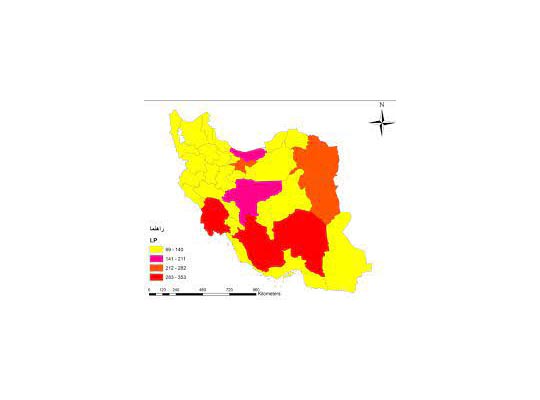 Use of GIS to determine the spatial distribution of brucellosis
